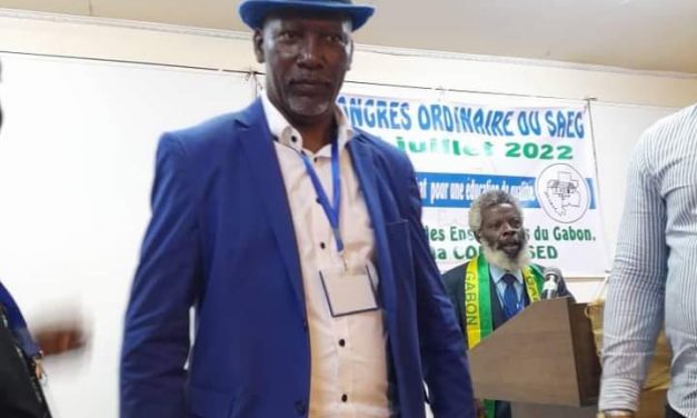 Jules BIBANG porté à la Présidence du Syndicat Autonome des Enseignants du Gabon, SAEG