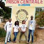 SOS Prisonniers Gabon en bienfaiteur à la prison centrale de Lambaréné