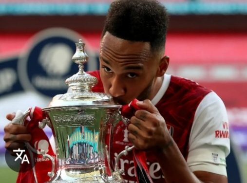 Pierre-Emerick Aubameyang, meilleur buteur africain en activité
