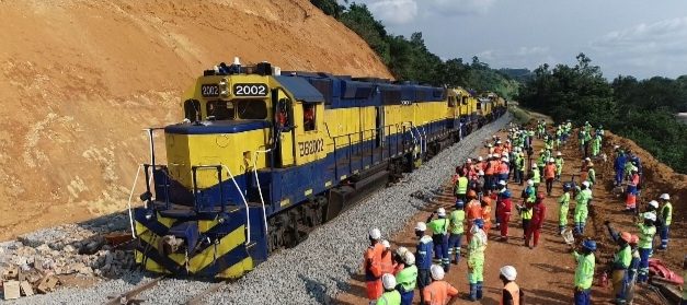 Reprise du trafic ferroviaire, après un déraillement de train !