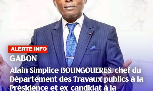 Alain Simplice BOUGOUERES, collaborateur du Président OLIGUI NGUEMA, au gnouf !