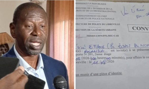 Désiré ENAME, Directeur de Publication d&rsquo;Echos du Nord, pris en grippe par le pouvoir ?